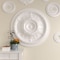 Ekena Millwork Oslo Ceiling Medallion (Fits Canopies up to 7 5/8"), 38 3/8"OD x 2 7/8"P, Primed White CM38OS - alternate 5